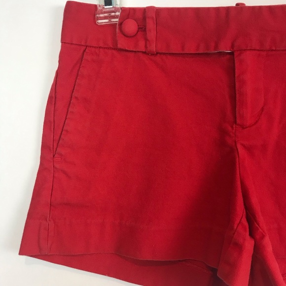 Banana Republic Red Shorts Petite H - Picture 4 of 8